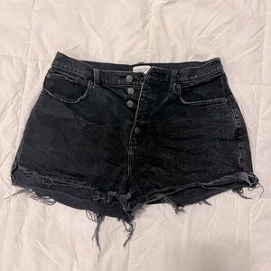 A&F High Rise Mom Short